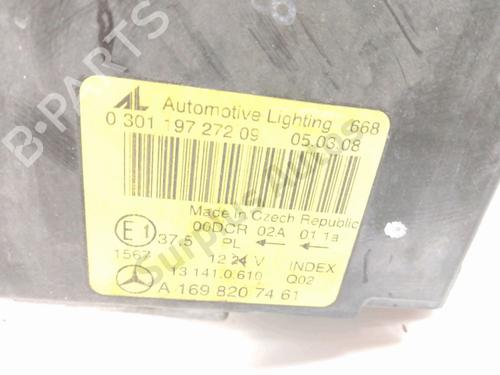 Right headlight MERCEDES-BENZ A-CLASS (W169) A 180 CDI (169.007, 169.307) | BP29266033C29 