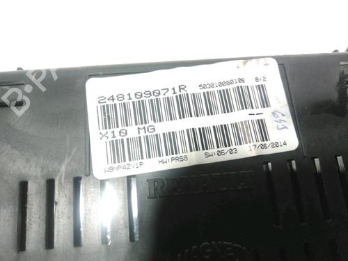 Instrument cluster RENAULT ZOE (BFM_) ZOE | BP37768979C47 - Image 3