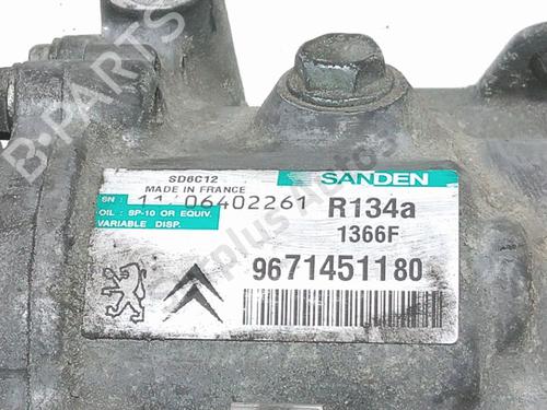 AC compressor PEUGEOT RCZ 2.0 HDi | BP38230836M34 - Image 2