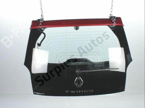 Used Tailgate Tailgate RENAULT TWINGO III (BCM_, BCA_) 0.9 TCe 90 (BCM9, BCM2) (90 hp) 33816010 33816010