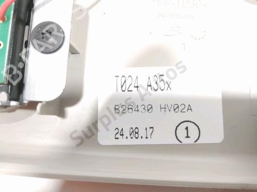 Interior roof light NISSAN QASHQAI II (J11, J11_) 1.6 dCi | BP28263911I8 
