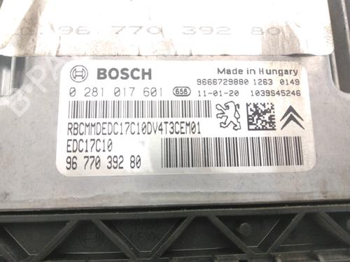 Engine control unit (ECU) PEUGEOT 206+ (2L_, 2M_) 1.4 HDi eco 70 | BP28220903M57 - Image 2