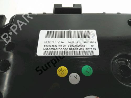 Instrument cluster CITROËN C4 Picasso II 1.2 THP 130 | BP30958128C47