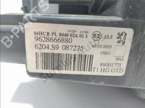 Left headlight PEUGEOT 206 SW (2E/K) 1.6 HDi 110 | BP31914183C28