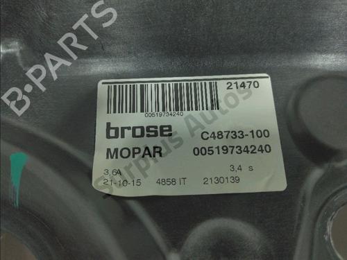 Front right window mechanism FIAT 500X (334_) 1.6 D Multijet (334AXA1B) | BP37773876C23 - Image 3