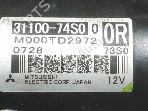 Starter SUZUKI VITARA (LY) 1.4 Hybrid (Mild Hybrid) AllGrip (APK414) | BP34231957M8 - Image 5