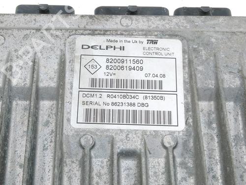 Engine control unit (ECU) RENAULT MODUS / GRAND MODUS (F/JP0_) 1.5 dCi (FP0F, JP0F) | BP30984667M57 - Image 2