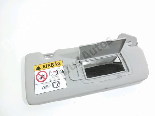 Used Right sun visor RENAULT CLIO V (B7_) 1.0 TCe 100 (B7MT) (101 hp) 28263358