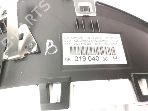 Instrument cluster PEUGEOT 208 I (CA_, CC_) 1.4 HDi | BP28230209C47
