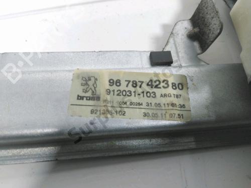 Rear left window mechanism PEUGEOT 5008 (0U_, 0E_) 2.0 HDi 150 / BlueHDi 150 | BP28251606C24 