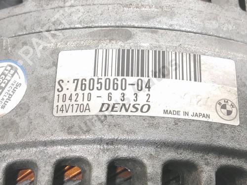 Alternator BMW 1 (F20) 116 i | BP37711988M7  - Image 5