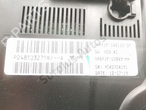 Instrument cluster RENAULT KADJAR (HA_, HL_) 1.5 BLUE dCi 115 (HLA6) | BP31240160C47