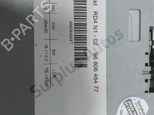 Radio PEUGEOT 307 (3A/C) 1.6 HDi | BP29857436E6