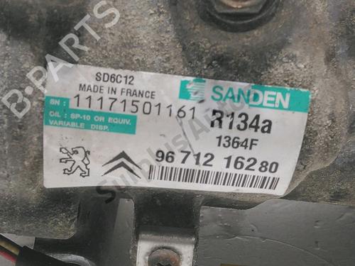 AC compressor PEUGEOT 207 (WA_, WC_) 1.6 16V VTi | BP30986679M34