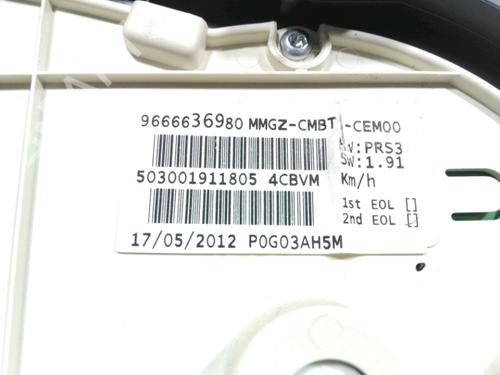 Instrument cluster PEUGEOT 206+ (2L_, 2M_) 1.4 i | BP28230571C47 