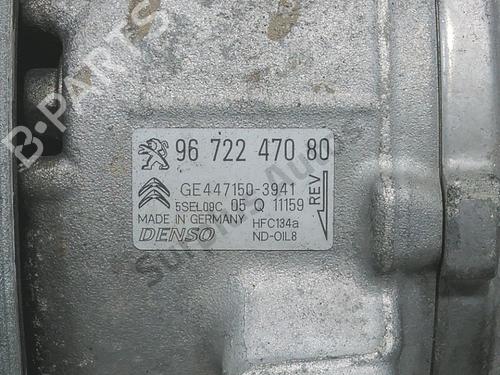 AC compressor PEUGEOT 208 I (CA_, CC_) 1.2 VTI 82 | BP30986763M34