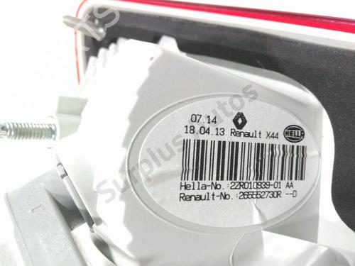 Left tailgate light RENAULT TWINGO II (CN0_) 1.5 dCi 75 | BP28268125C79 