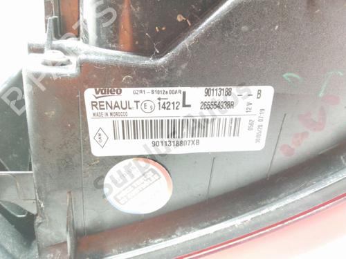 Left taillight DACIA SANDERO II 1.5 Blue dCi 95 (B8JL) | BP28270257C34 
