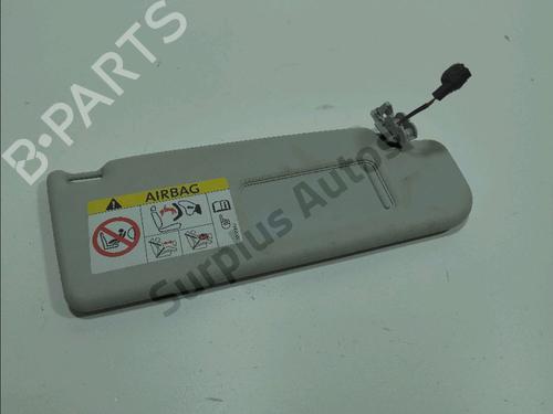 Used Right sun visor VW POLO V (6R1, 6C1) 1.2 TSI 16V (90 hp) 31163236