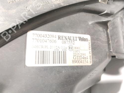 Venstre forlygte RENAULT SCÉNIC I MPV (JA0/1_, FA0_)  | BP28266655C28 