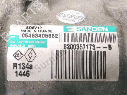AC compressor RENAULT CLIO III (BR0/1, CR0/1) 1.2 16V (BR02, BR0J, BR11, CR02, CR0J, CR11) | BP38009370M34 - Image 5