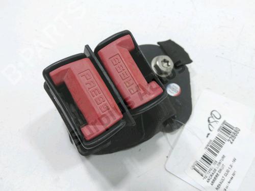 Used Seat buckle RENAULT CLIO II (BB_, CB_) 1.2 16V (BB05, BB0W, BB11, BB27, BB2T, BB2U, BB2V, CB05,... (75 hp) 30992485