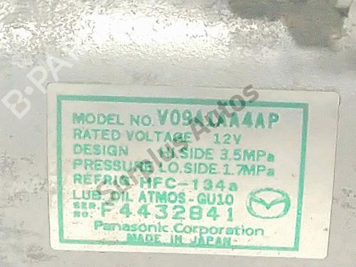 AC compressor MAZDA 2 (DE_, DH_) 1.3 MZR (DE3FS) | BP32181339M34 - Image 5
