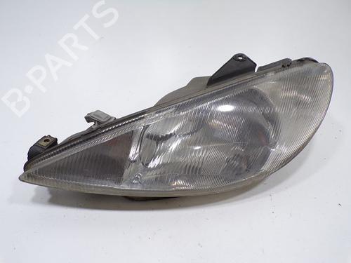 Used Left headlight PEUGEOT 206 Hatchback (2A/C) 2.0 HDI 90 (90 hp) 31005116