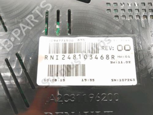 Cockpit RENAULT MEGANE III Hatchback (BZ0/1_, B3_) 1.5 dCi (BZ1G, BZ1W, BZ0R) | BP28230947C47 