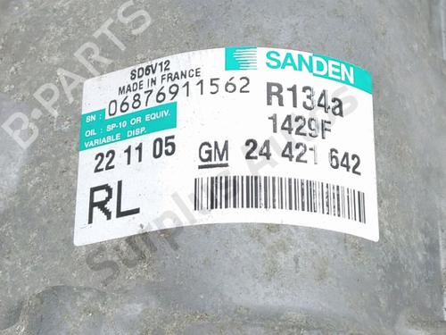 Airco pomp OPEL MERIVA A MPV (X03) 1.7 CDTI (E75) | BP30986637M34