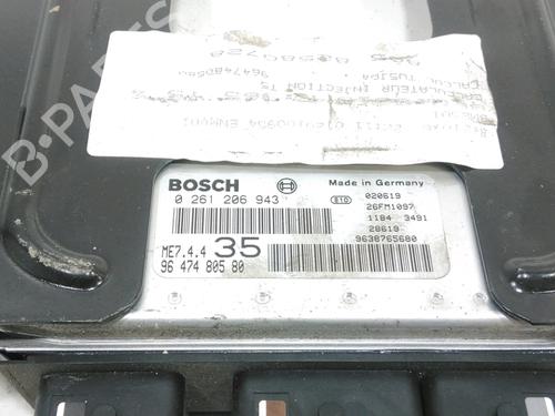 Engine control unit (ECU) PEUGEOT 307 (3A/C) 1.6 16V | BP30984609M57