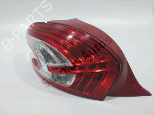 Used Left taillight PEUGEOT 208 I (CA_, CC_) 1.4 HDi (68 hp) 31006815