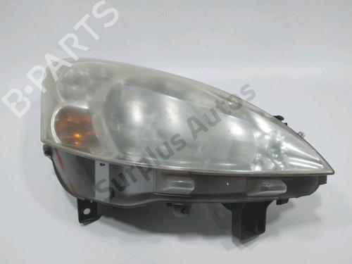 Used Right headlight PEUGEOT PARTNER Tepee 1.6 HDi 16V (90 hp) 32261173