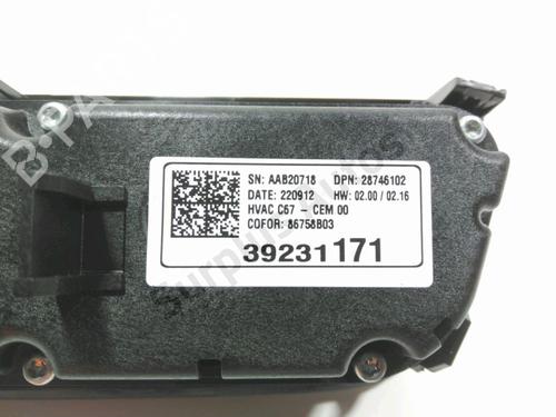Climate control OPEL CORSA F (P2JO) 1.2 (68) | BP37767212I5 - Image 3