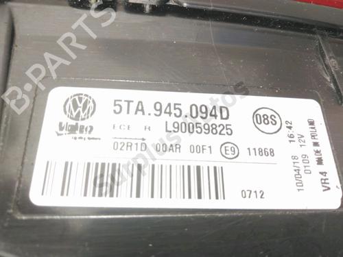 Right tailgate light VW TOURAN (5T1) 1.4 TSI | BP28267621C80 