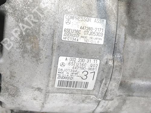 AC compressor MERCEDES-BENZ C-CLASS (W204) C 280 (204.054) | BP30986615M34 - Image 2