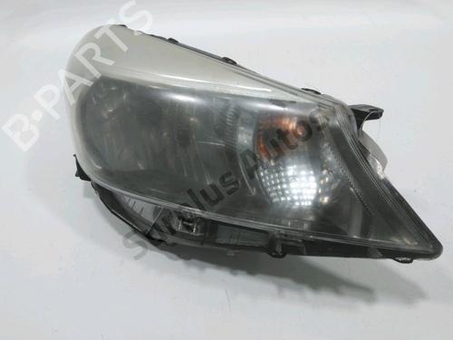Used Right headlight TOYOTA YARIS (_P13_) 1.4 D (NLP130_, NLP130) (90 hp) 31005029