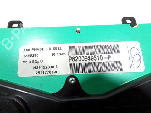 Kombiinstrument RENAULT CLIO II (BB_, CB_) 1.5 dCi (B/CB3M) | BP28230183C47 