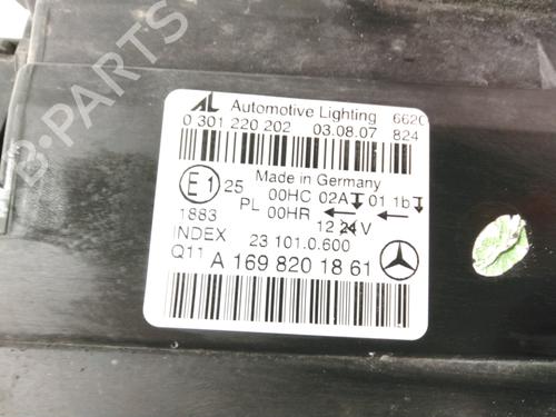 Right headlight MERCEDES-BENZ B-CLASS Sports Tourer (W245) B 180 CDI (245.207) | BP28266243C29 