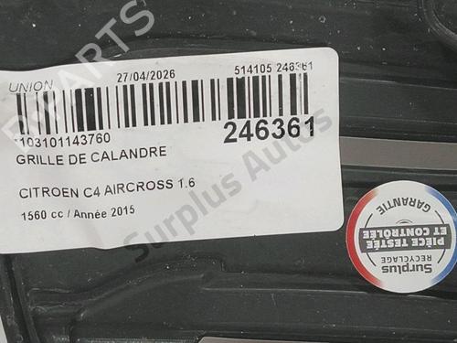 Grill CITROËN C4 AIRCROSS 1.6 HDi 115 AWC | BP34363149C40 - Image 4