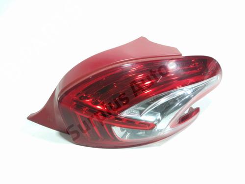 Used Right taillight PEUGEOT 208 I (CA_, CC_) 1.4 HDi (68 hp) 29860034
