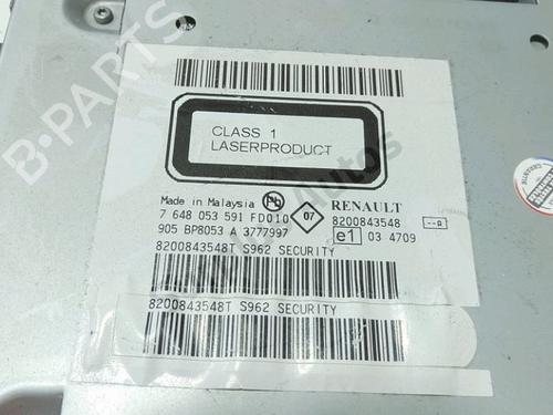Radio RENAULT TWINGO II (CN0_) 1.2 16V (CN04, CN0B) | BP38587241E6 - Image 3