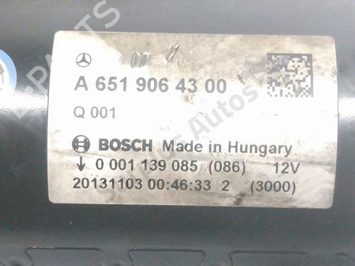 Starter MERCEDES-BENZ C-CLASS (W204) C 220 CDI (204.002) | BP37763716M8 - Image 5