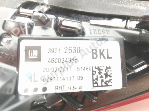 Højre baglygte bagklap OPEL CORSA E (X15) 1.4 Turbo (08, 68) | BP28267731C80 