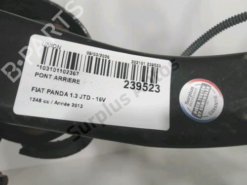Rear differential FIAT PANDA (312_, 319_) 1.3 D Multijet 4x4 (312PXL1A) | BP33300618M24 - Image 2