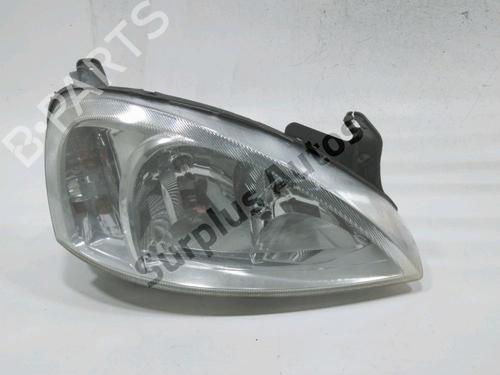 Used Right headlight OPEL CORSA C (X01) 1.2 (F08, F68) (75 hp) 31004954