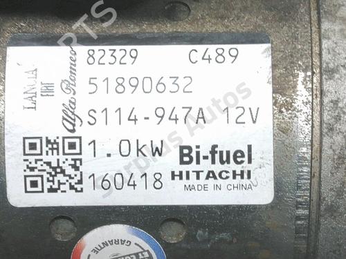 Starter FIAT DOBLO Cargo (263_) 1.4 Natural Power | BP36153224M8 - Image 5