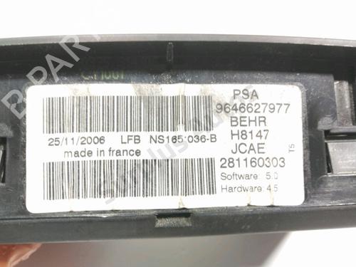 Commande Chauffage PEUGEOT 307 (3A/C) 1.6 HDi 110 | BP28228247I5 