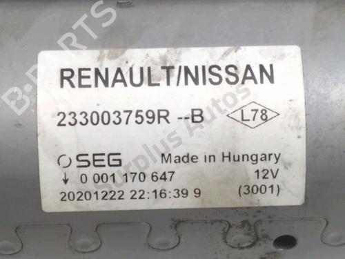 Starter NISSAN NV250 Van (X61) dCi 95 | BP28222158M8 - Image 2