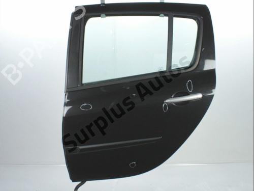 Used Left rear door RENAULT CLIO III (BR0/1, CR0/1) 1.2 16V (BR02, BR0J, BR11, CR02, CR0J, CR11) (75 hp) 31578853